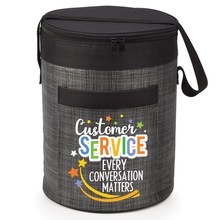 Customer Service Barrel Lunch Cooler Bag