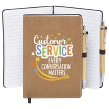 Customer Service Eco-Friendly Journal & Bamboo Pen