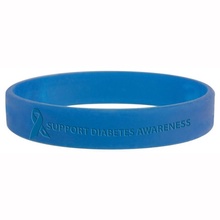 Diabetes Awareness Silicone Bracelet