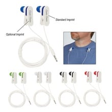 Promo Ear Buds with Shirt Clips