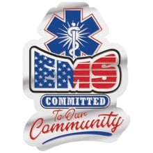 EMS: Committed to Our Community Lapel Pin