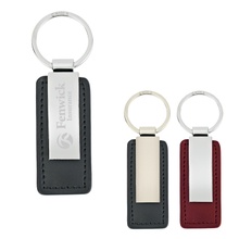 Engraved Leatherette Key Tags