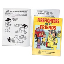 Firefighters Are My Friends Educational Activities Book