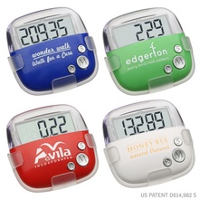 Personalized Flip Clip Pedometers