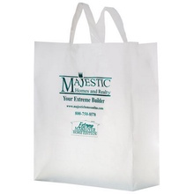 Frosted Die-Cut 16" x 6" x 18" Imprinted Bags