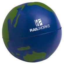 Custom Globe Stress Balls