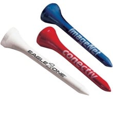 Imprinted 2-3/4" Golf Tees