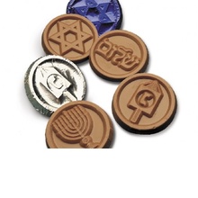 Hanukkah Chocolate Gelt Coins