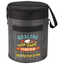 Healing With Food: It's What We Do! Barrel Cooler Bag