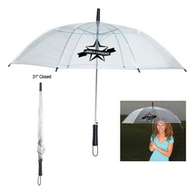 I Make A Difference Clear Umbrella