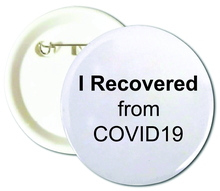 I Recovered From COVID19 Buttons