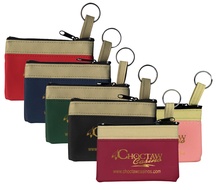 Customized Coin & Key Zip Purses