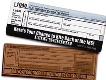 IRS 1040 Chocolate Bars