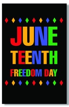 Juneteenth Freedom Day Posters