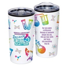 Laboratory Professionals Results Matter Stainless Steel Tumbler