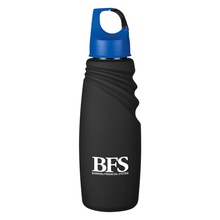 Matte Finish 24 oz. Custom Crest Carabiner Bottles