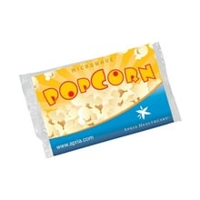 Microwave Popcorn Packs with Custom Label