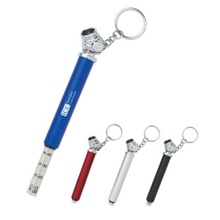 Mini Tire Gauge Keychain