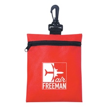 Personalized Non-Woven Zippered Pouch