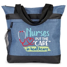 Nurse Appreciation Zipper Tote Bag