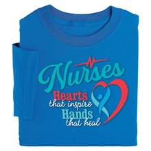 Nurses: Hearts That Inspire, Hands That Heal T-Shirt