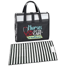 Nurses Put the "Care" in Healthcare Beach Mat