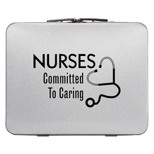 Nurses Throwback Tin Lunch Box Gift