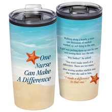 One Nurse Can Make a Difference Stainless-Steel Tumbler