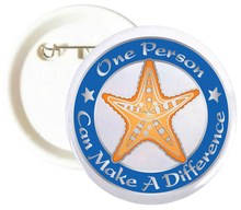 One Person Can Make A Difference Buttons