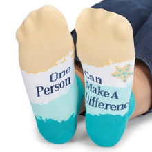 One Person Can Make a Difference Ankle Socks