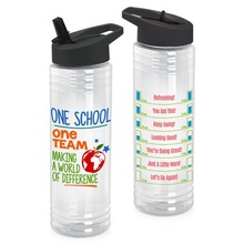One School, One Team Water Bottles