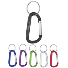 Personalized 6MM Carabiner with Split Ring