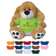 Plush Big Paw Dog with Shirt - 8-1/2"