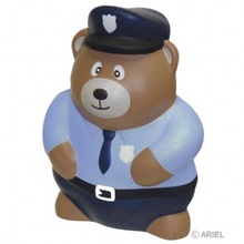 Police Bear Stress Ball