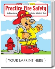 Practice Fire Safety Coloring & Activities Book