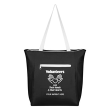 Personalized Volunteer Cooler Tote Bags