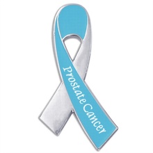 Prostate Cancer Awareness Ribbon Pin