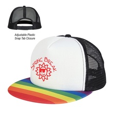 Rainbow Trucker Promotional Baseball Caps