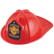 Red Junior FD Firefighter Hats
