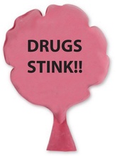 Drugs Stink!! Red Ribbon Week Whoopee Cushion