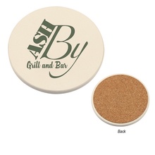 Personalized Round Absorbent Coasters