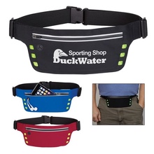 Custom Running Belt with Safety Strip & Lights