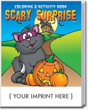 Scary Surprise Halloween Coloring & Activities Book