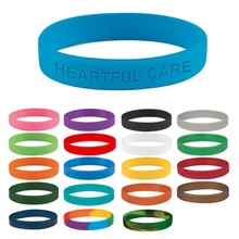 Single Color Silicone Bracelet with Laser Engraving