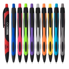 Personalized Sleek Write Two-Tone Rubberized Pens