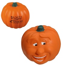 Custom Smiling Pumpkin Stress Balls