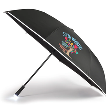 Social Workers Auto-Open Light-Up Umbrella