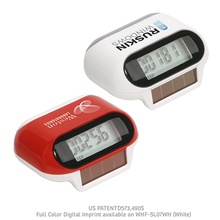 Solar Powered Promotional Pedometers