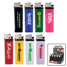 Solid Colored Standard Flint Lighter