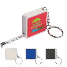 Square Tape Measure Key Tag - 39"